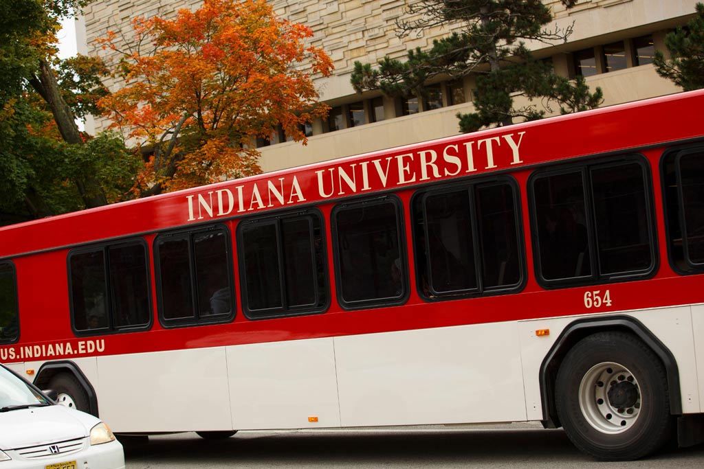 Indiana University bus